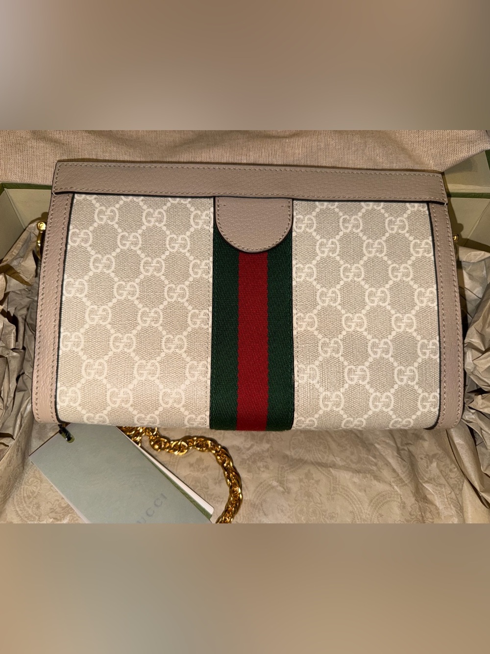 Gucci Shoulder Bag Like New Full Set - Picture 6 of 10